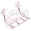 Instrumententafel und Aufbauteile für Beifahrer-Airbag - II|20462